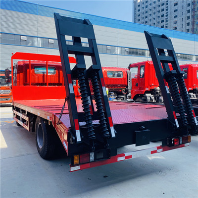 重汽單橋平板拖車 小鉤機搬運的理想選擇與選購指南